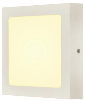 SLV SENSER 18 CW 3000K eckig ws  1003018 