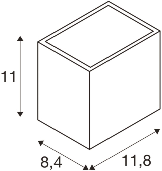 SLV SITRA S WL SINGLE LED        1005149 