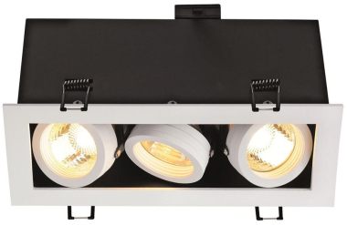 SLV KADUX 3 GU10 Downlight eckig  115531 