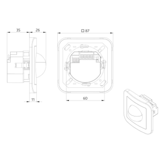 BEG Indoor 180 Sensoreinsatz       92616 