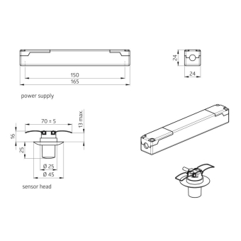 BEG Präsenzmelder PD9 PD9-M-1C-GH- 92923 