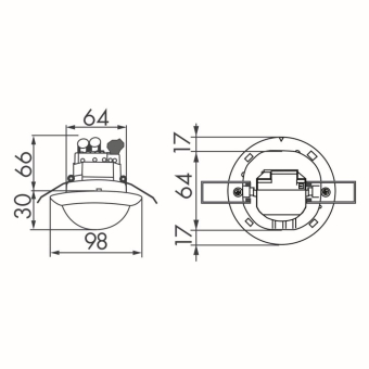 BEG PD4-S-DAA4G-DE DALI            92721 