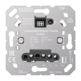 Jung Schalteinsatz Elektronik 1K 1704ESE 