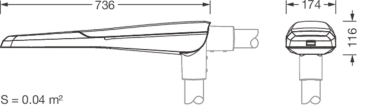 Siteco Streetlight 11 mini  5XC2A51E08HE 