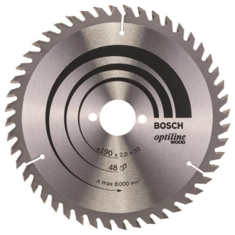 Bosch Kreissägeblatt Optiline 2608641186 