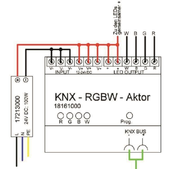 BRUM REG KNX LED Dimmer,        18161000 