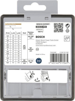 Bosch Metallbohrer-Set Robust 2607019926 