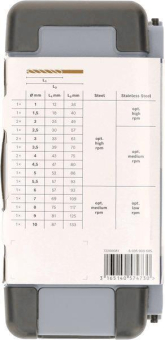 Bosch Metallbohrer-Set HSS-Co 2607017047 