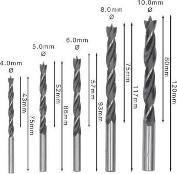 Bosch Holzspiralbohrer-Set    2607010527 