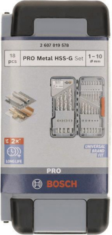 Bosch Metallbohrer-Set HSS-G  2607019578 