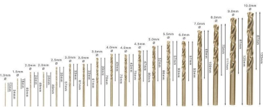 Bosch Metallbohrer-Set HSS-Co 2607017047 