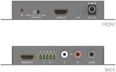 PureLink HDMI Audio De-       PT-C-HDADE 