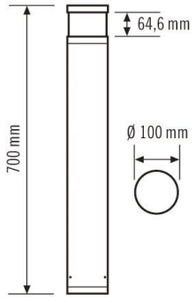 Esylux ALVA BL 700/100 OP     EL10821288 