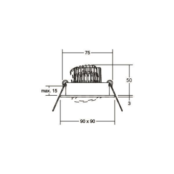 Brumberg LED-Einbaustrahler 230 39310253 
