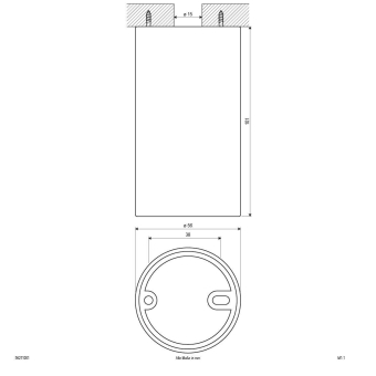 EVN Deckenleuchte rund weiß     56211001 