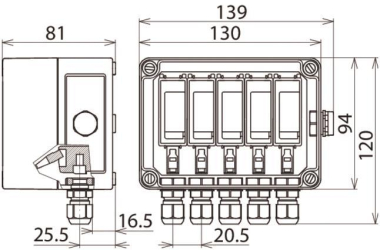 DEHN Überspannungsableiter Typ 2 