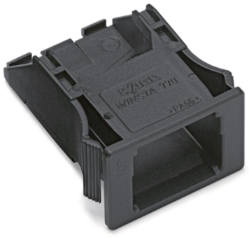 WAGO 770-317 Snap-In-Rahmen,2-polig,1,0 
