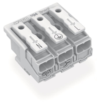 WAGO 294-8013 Leuchtenanschlussklemme, 