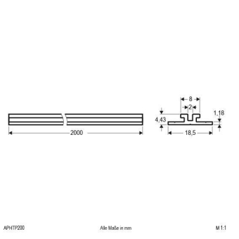 EVN APHTP200 Alu-Profil       APH TP 200 