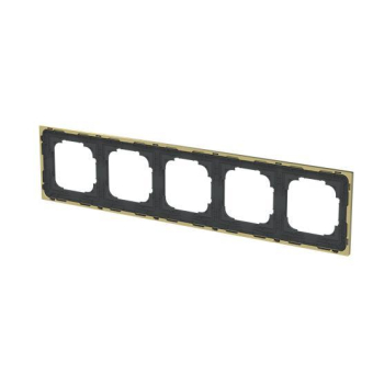 BJ Rahmen 5-fach m.Dekorring   1725-453M 