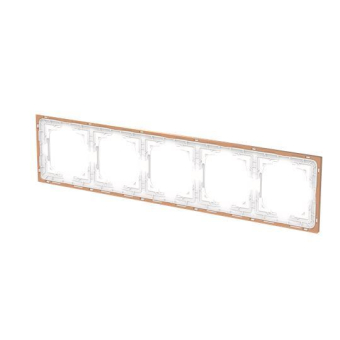 BJ Rahmen 5-fach m.Dekorring   1725-441M 