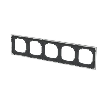 BJ Rahmen 5-fach m.Dekorring   1725-456M 