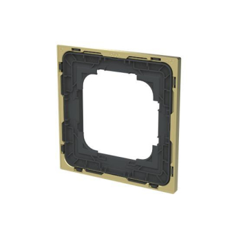 BJ Rahmen 1-fach m.Dekorring   1721-453M 