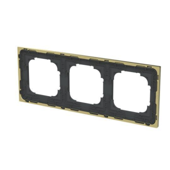 BJ Rahmen 3-fach m.Dekorring   1723-453M 