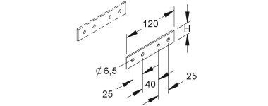 NIED GFK-Stoßstellenverbinder,   KKGH 50 