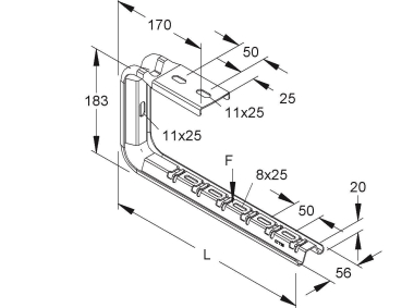 NIED Gitterrinnen          GTTKSU 300 FG 