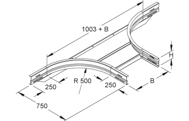 NIED Anbau T-Stück         WRTAR 105.200 