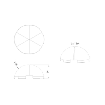 BEG Abdecklamellen für PD 4,       92260 