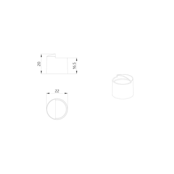 BEG Abdeckung PD9-GH Aufsatzlinse  92952 