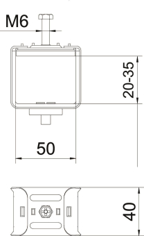 OBO 2056 B 35 FT Bündelschelle 35x50mm 