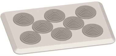 Striebel Flansch 8x13-34mm 10ST TZ110P10 