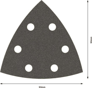 Bosch 5Schleifblatt F355 93mm 2608605194 