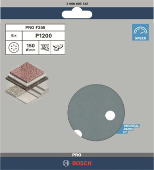 Bosch 5Schleifblatt F355      2608605132 