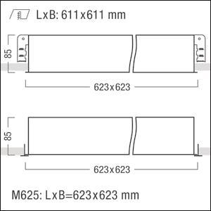 ZUM MIREL-O NIV LED2400-840 M625Q LDO KA 