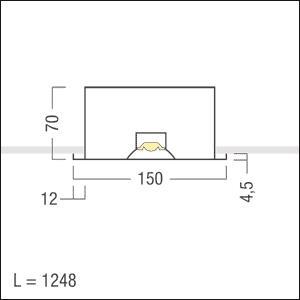 Zumtobel MIRL LED4300-840       42185484 