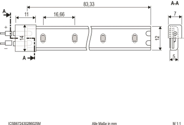 EVN LED-Strip IP67     ICSB672430286025M 
