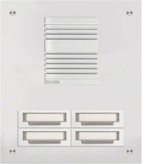 ELCOM Al-Türstation      TUP-4/2RAL 9016 