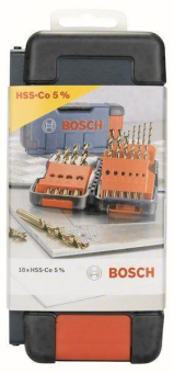 Bosch Metallbohrer-Set HSS-Co 2607017047 
