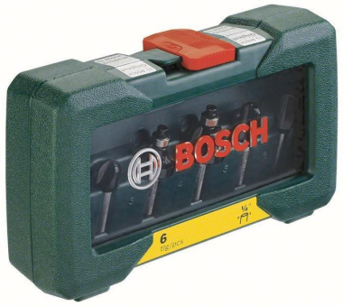 Bosch Fräser-Set-HM 6tlg      2607019462 