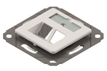 EasyLan designfähige Modulaufnahme leer 