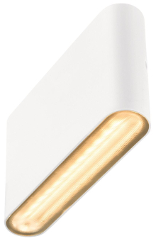 SLV Fassadenleuchte OVAL 14 Weiß 1007143 