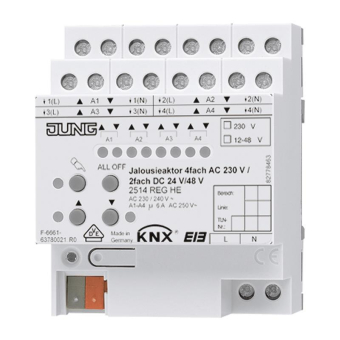 JG KNX Jalousieaktor           2514REGHE 