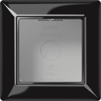 JG Aufputz-Kappe 1fach       AS 581 A SW 