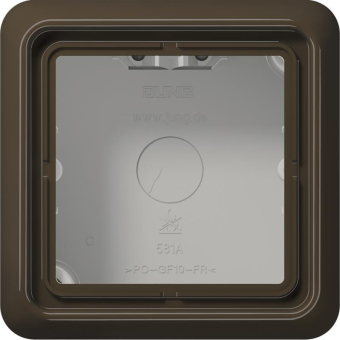 JG CD 600 AP-Kappe mit Rahmen   CD581ABR 