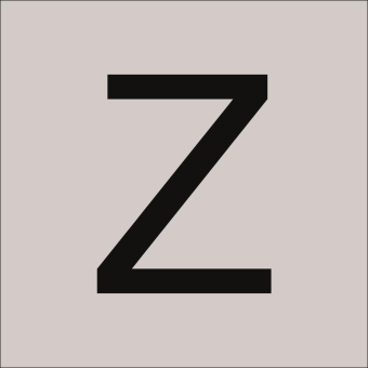RZB Buchstabe "Z",120mm      99223.013.Z 