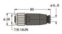 Turck Zubehör f.Feldbus-     BKV4140-0/9 